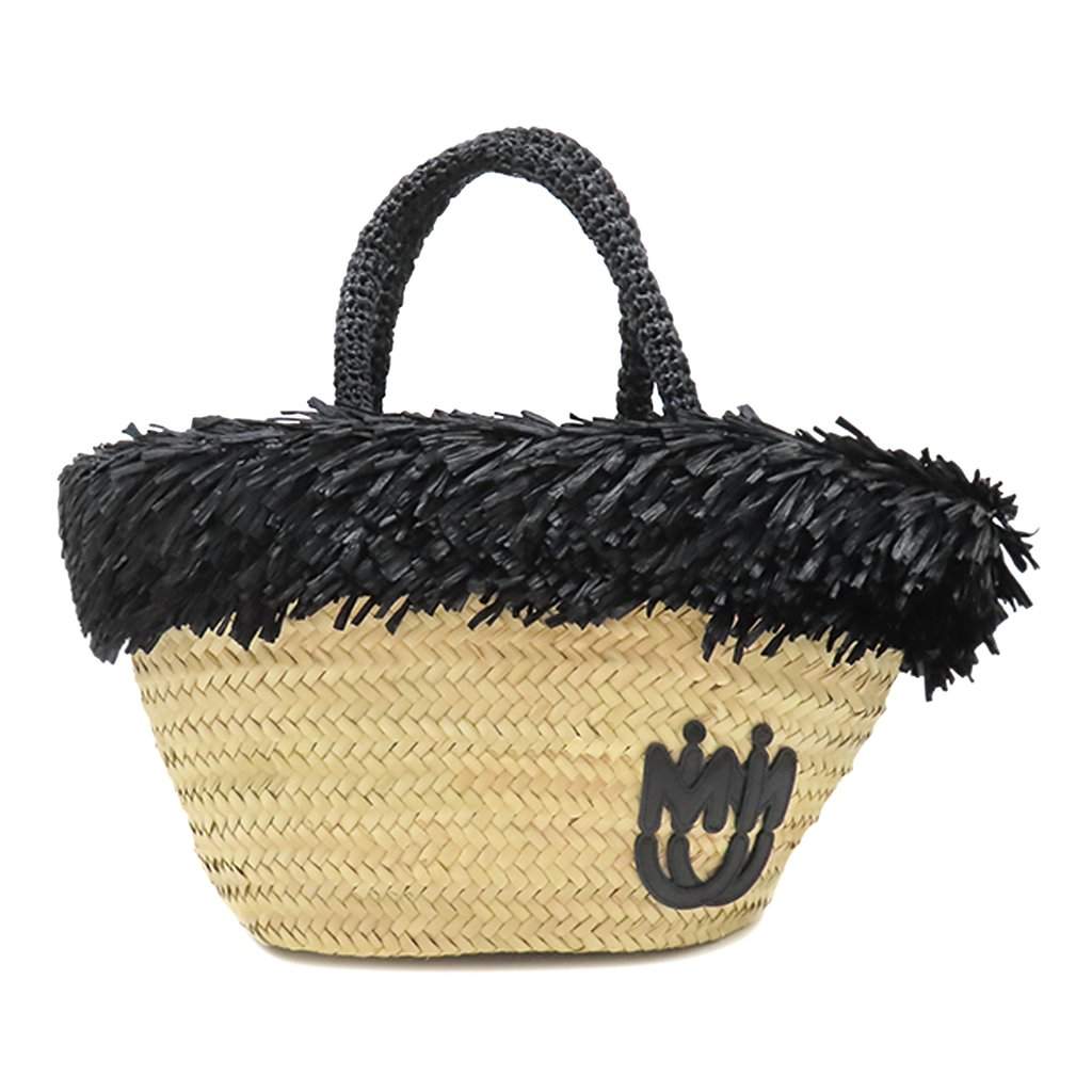 Miu Miu Raffia Basket Tote Beige Very good condition - Front View