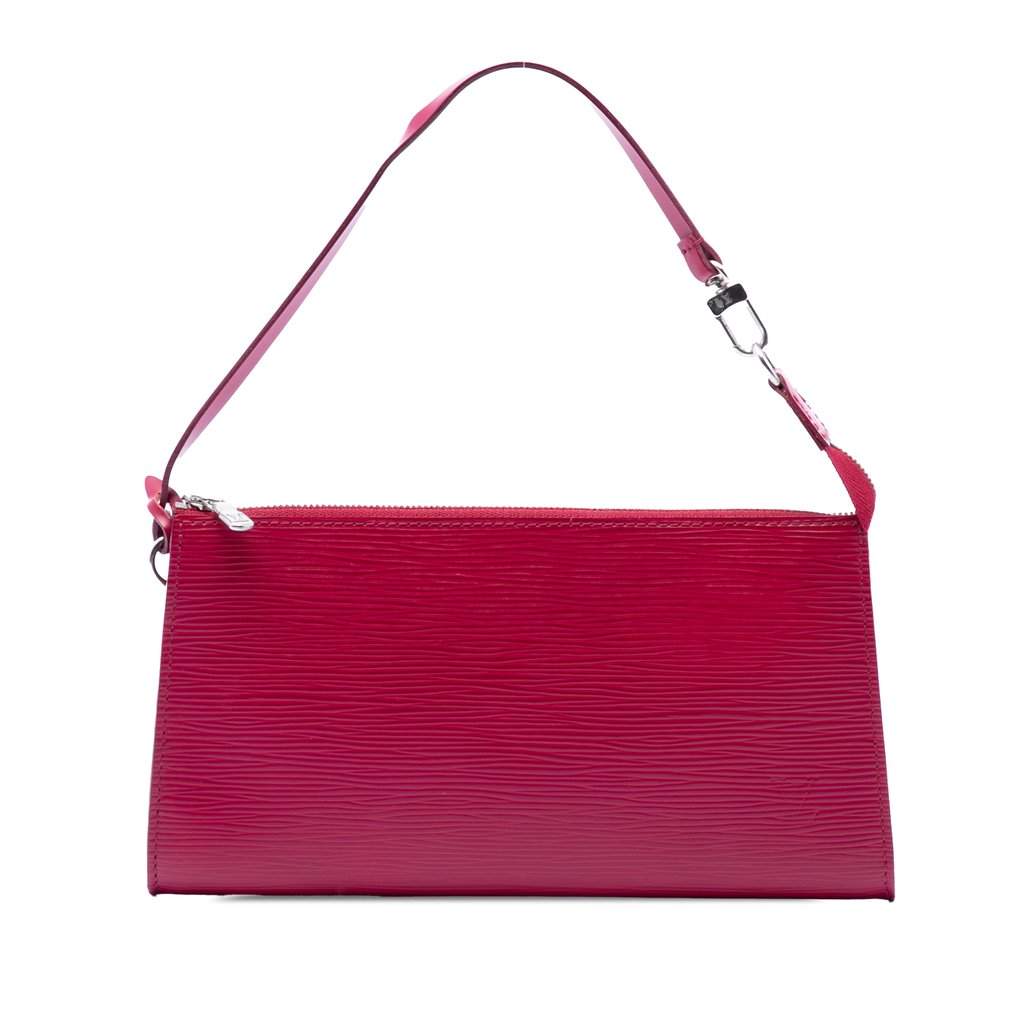 Louis Vuitton Epi Pochette Accessoires Red Leather Very good condition - Front View