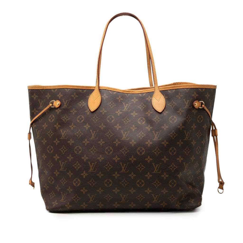 Louis Vuitton Monogram Neverfull GM Brown Very good condition - Front View