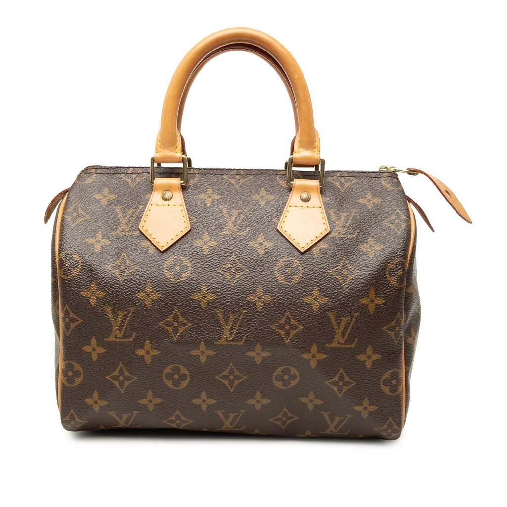 Louis Vuitton Monogram Speedy 25 Brown Very good condition - Front View