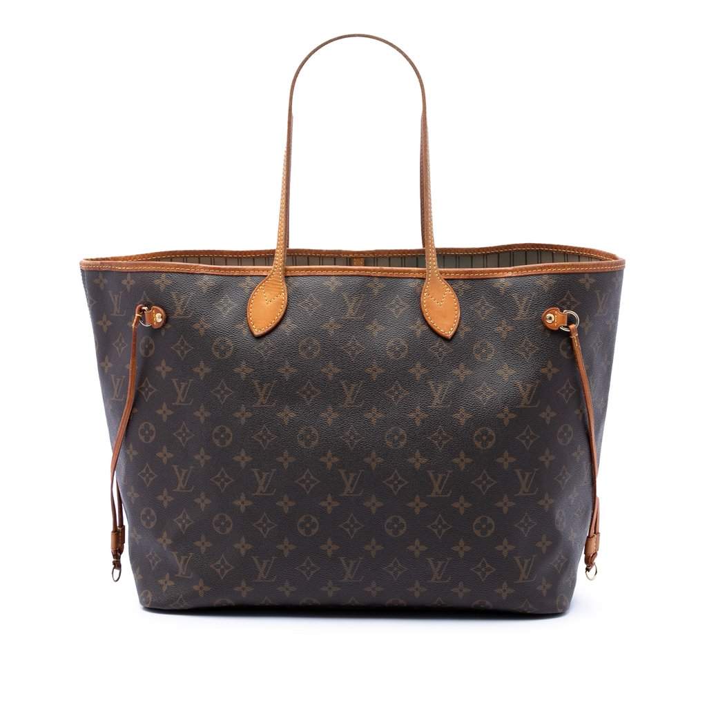 Louis Vuitton Monogram Neverfull GM Brown Very good condition - Front View