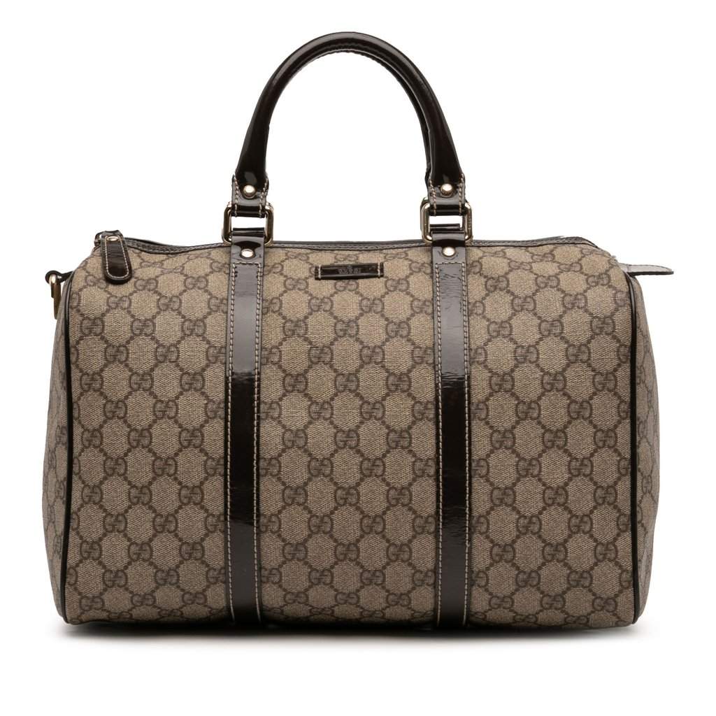 Gucci Medium GG Supreme Joy Boston Bag Beige Good condition - Front View