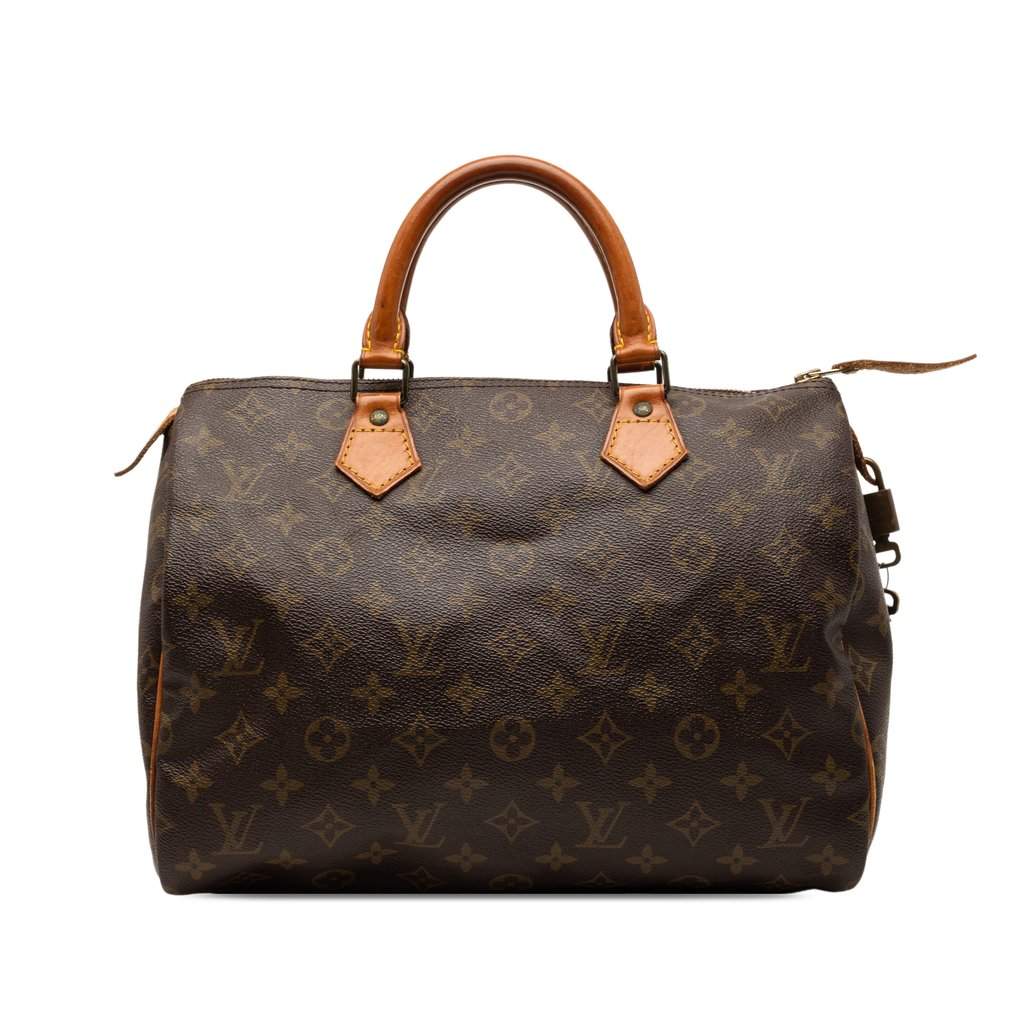 Louis Vuitton Monogram Speedy 30 Brown Very good condition - Front View
