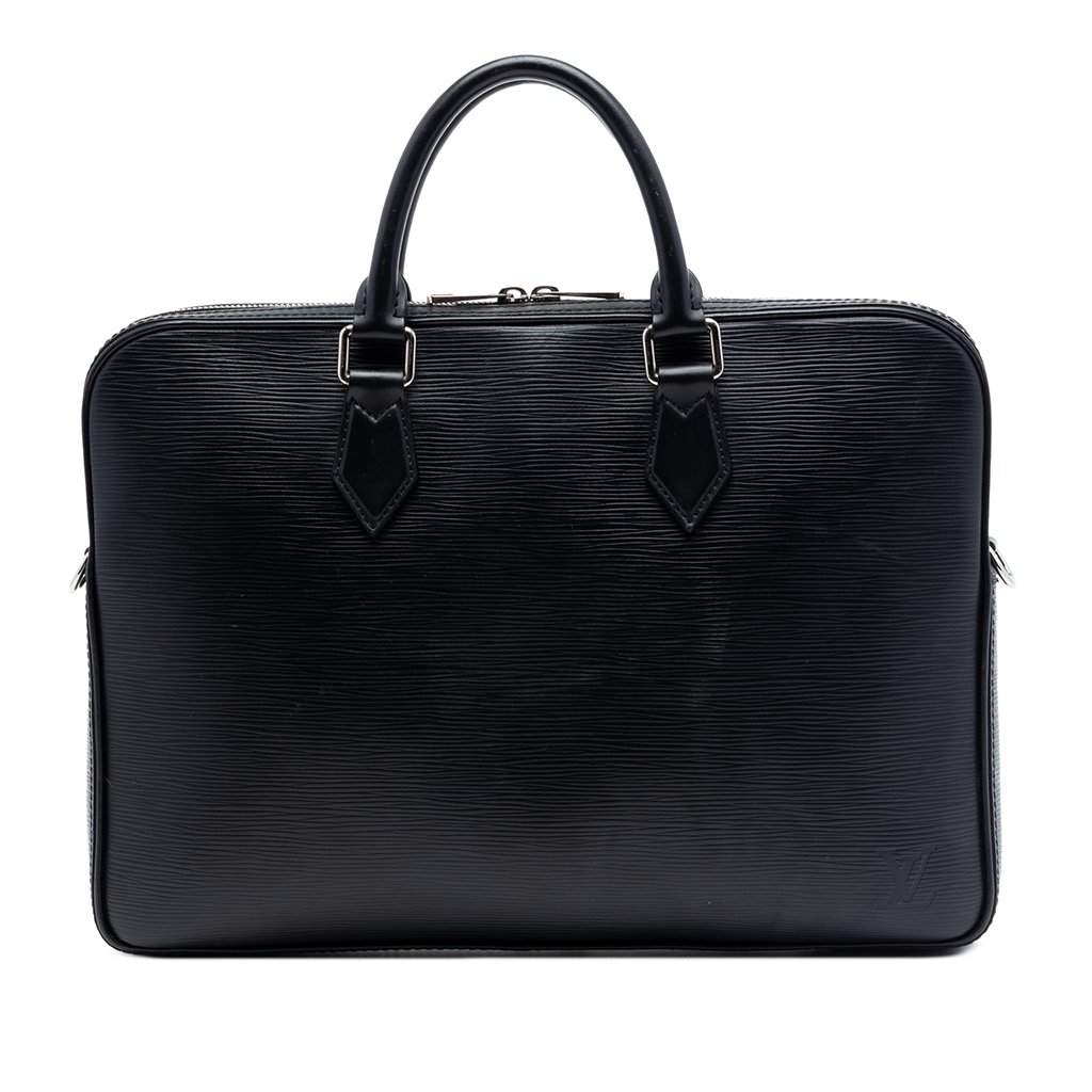 Louis Vuitton Epi Dandy MM Black Leather Very good condition - Front View
