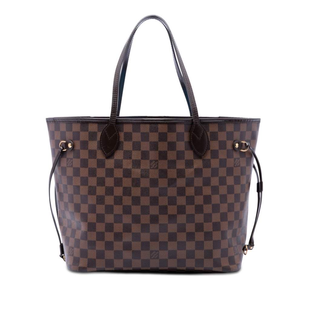 Louis Vuitton Damier Ebene Neverfull MM Brown Very good condition - Front View