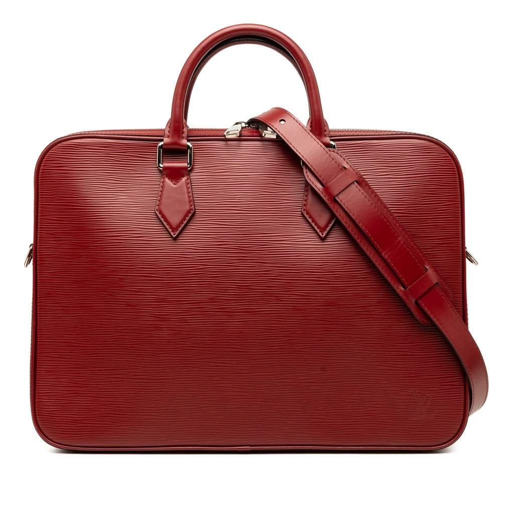 Louis Vuitton Epi Dandy MM Red Leather Very good condition - Front View