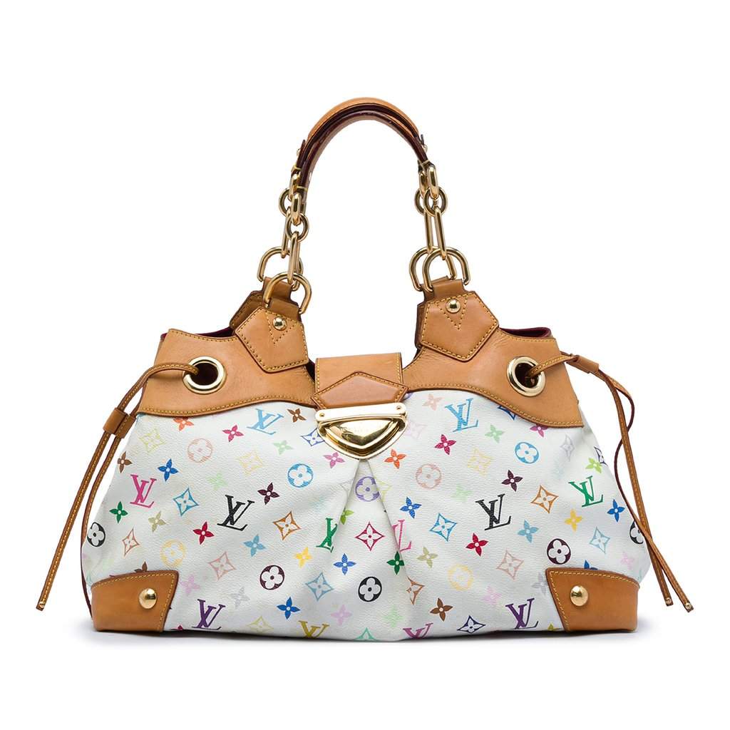 Louis Vuitton Monogram Multicolore Ursula White Very good - Front View