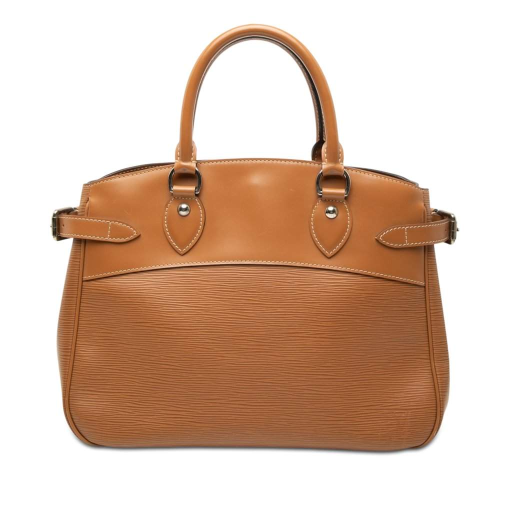 Louis Vuitton Epi Passy PM Brown Leather Very good - Front View