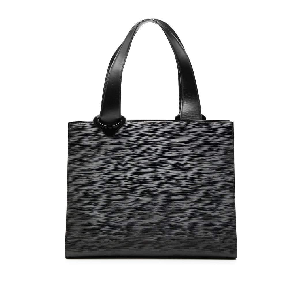 Louis Vuitton Epi Gemeaux Black Leather Very good condition - Front View