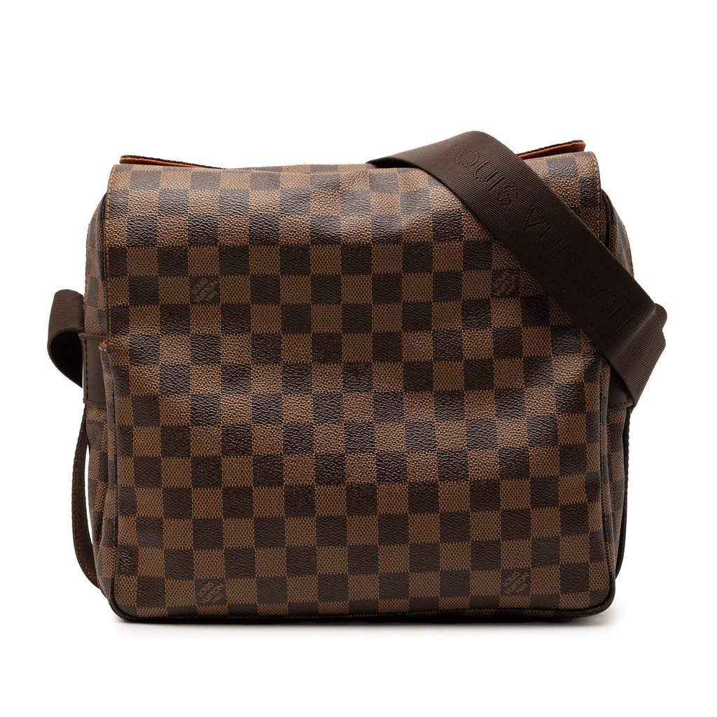 Louis Vuitton Damier Ebene Naviglio Brown Very good condition - Front View