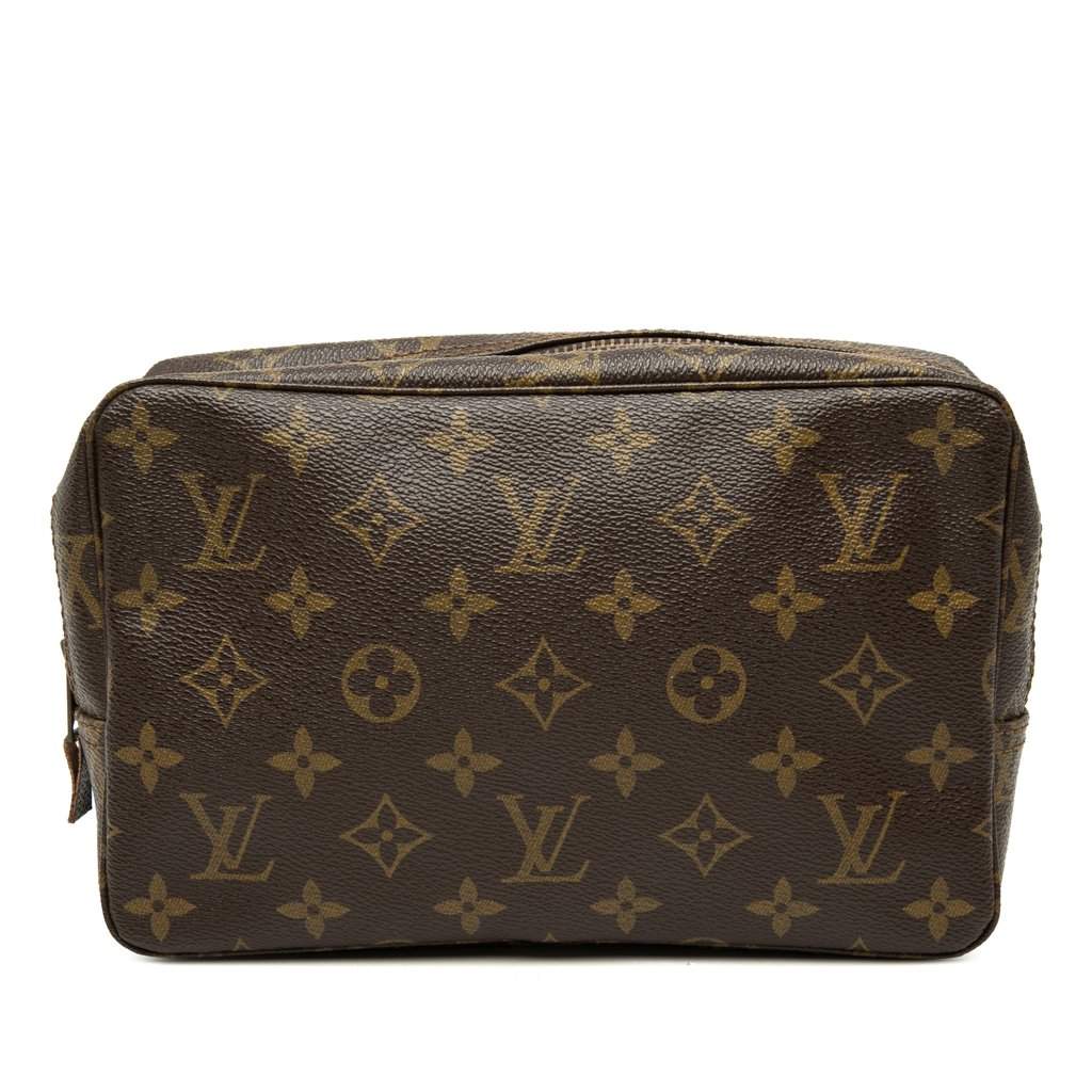 Louis Vuitton Monogram Trousse Toilette 23 Brown Very good condition - Front View