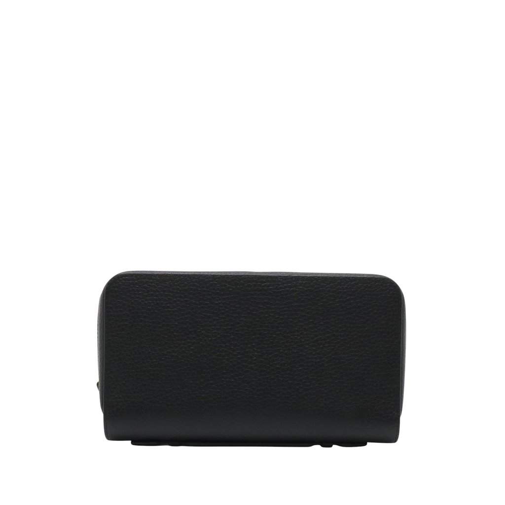 Louis Vuitton Taurillon Zippy XL Long Wallet Black Leather Very good - Front View