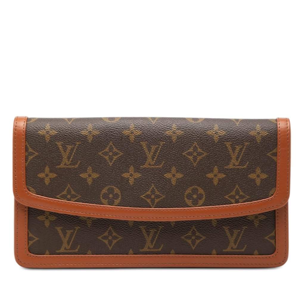 Louis Vuitton Monogram Pochette Dame PM Brown Very good condition - Front View