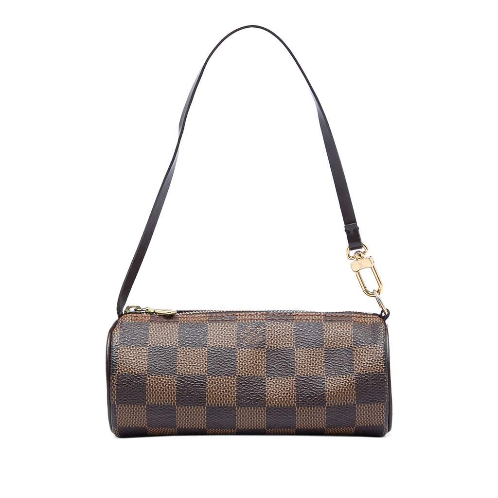 Louis Vuitton Damier Ebene Papillon Pochette Brown Very good - Front View