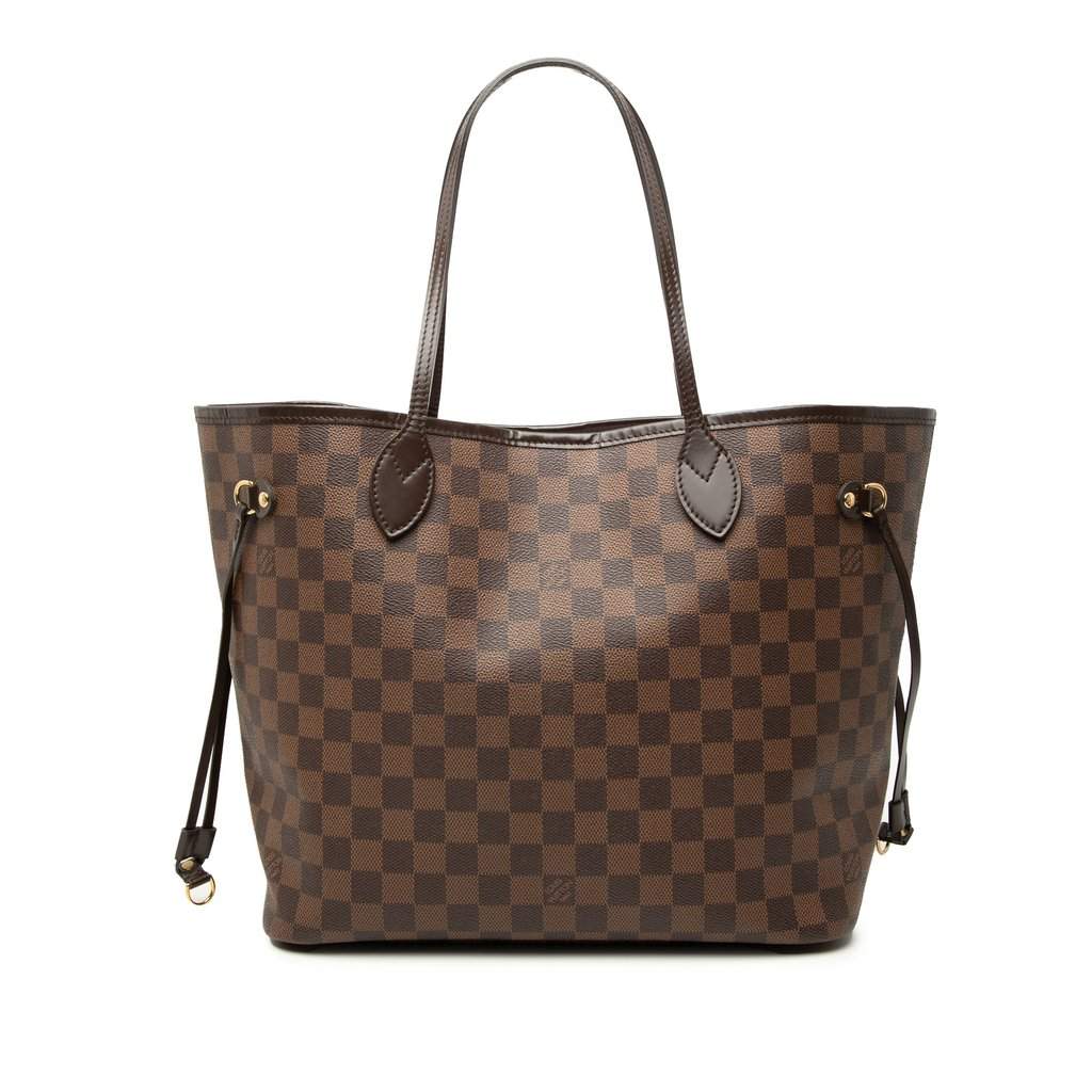 Louis Vuitton Damier Ebene Neverfull MM Brown Very good condition - Front View
