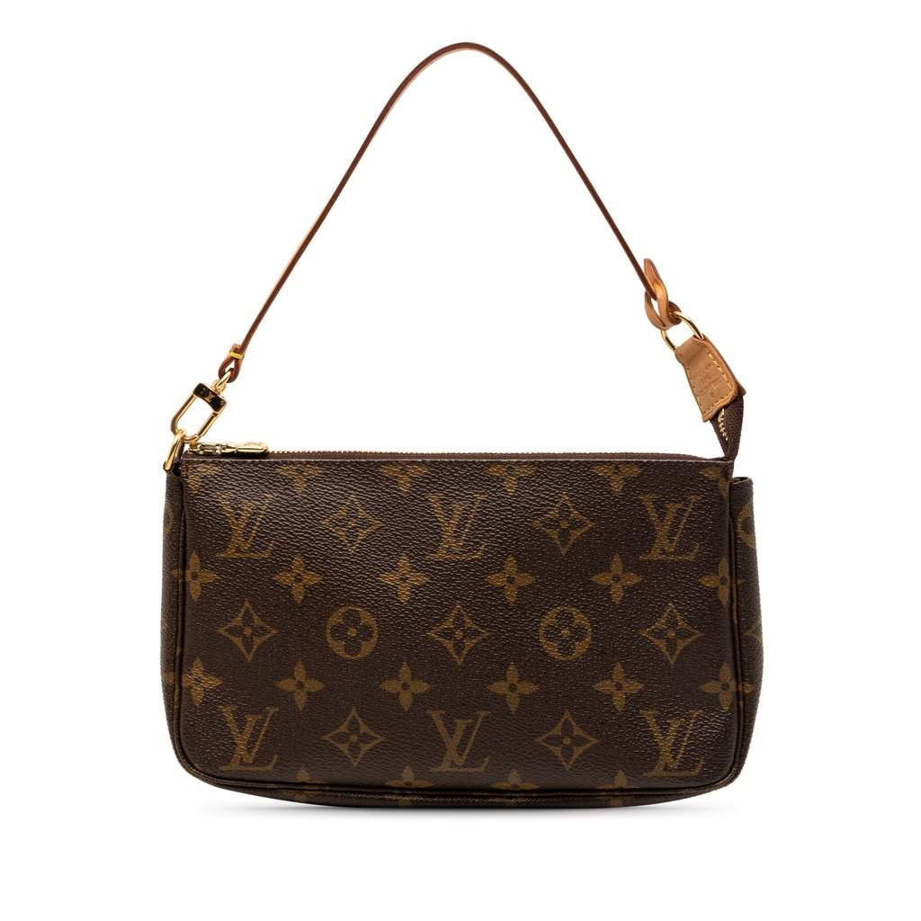 Louis Vuitton Monogram Pochette Accessoires Brown Very good condition - Front View