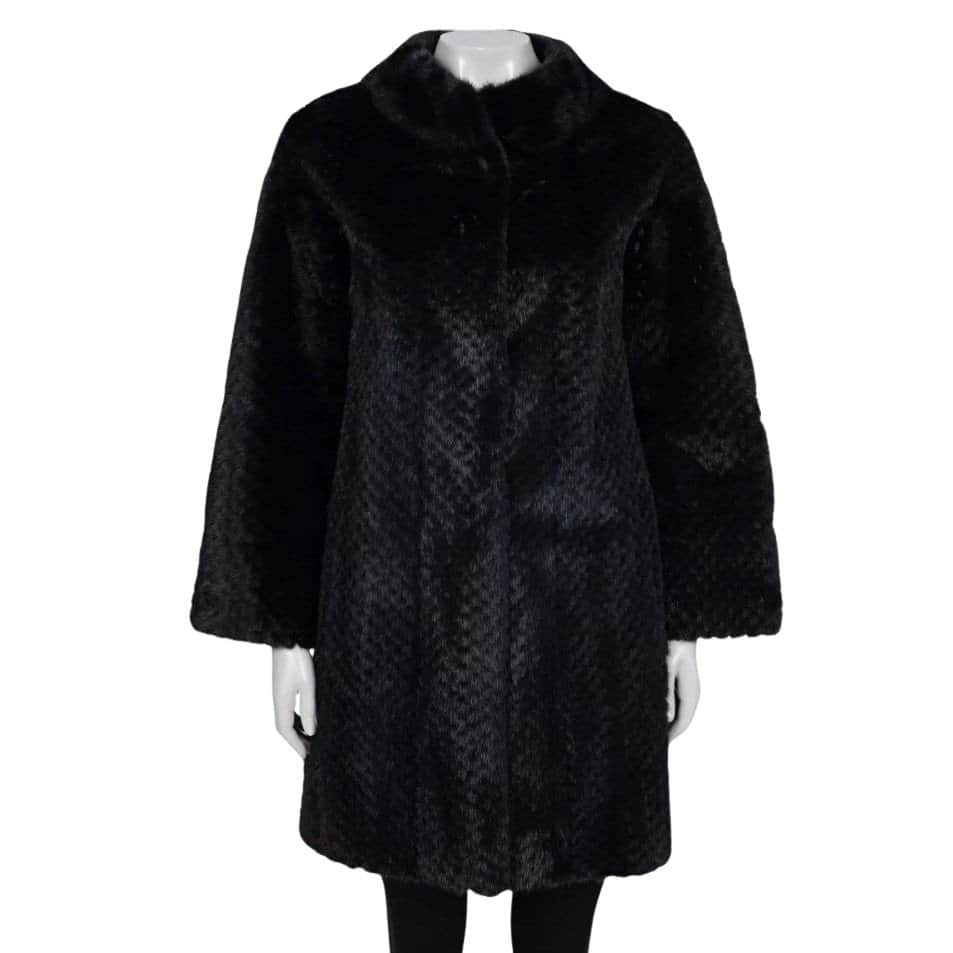Fendi Fendi Blue Coat, Size M Pre-owned Blue Good condition - Front View