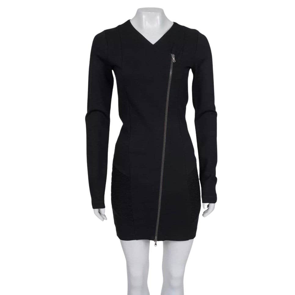 Pierre Balmain NWOT Pierre Balmain Black Bodycon Dress EU38 M pre-owned Black Never worn - Front View