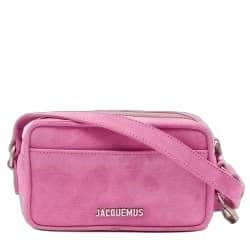 Jacquemus Jacquemus Le Baneto Pink Suede Never worn, with tag - Front View