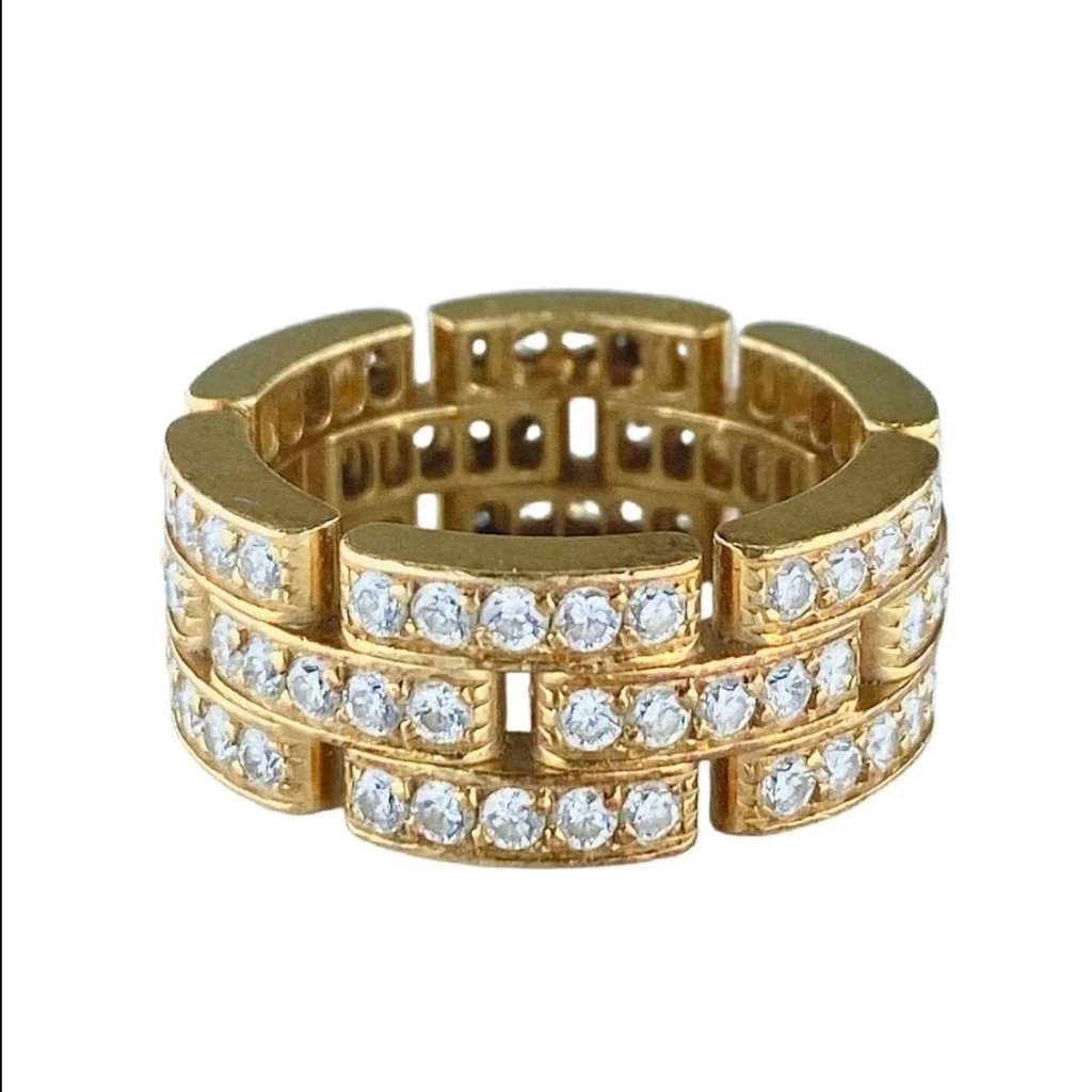 Cartier Maillon Panthere Full Pavé Gold Gold Very good - Front View