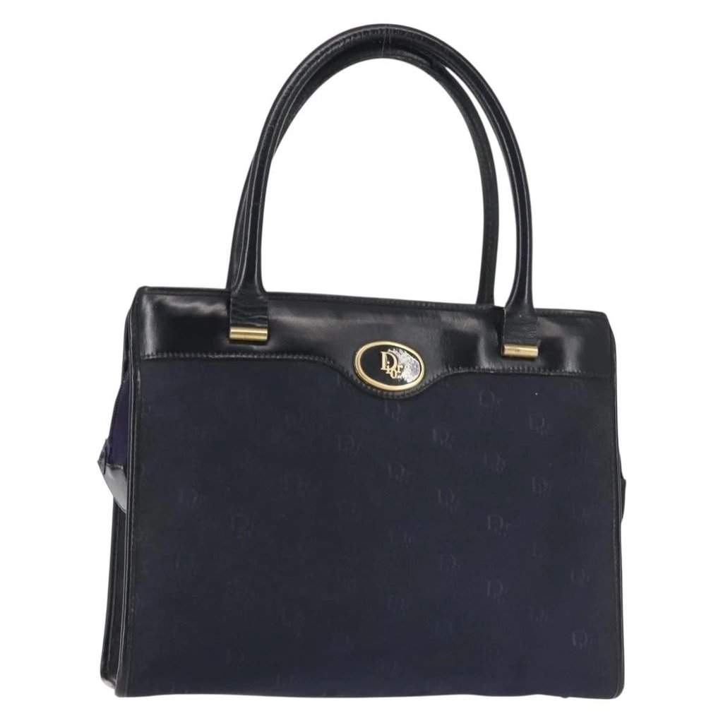Dior Honneycomb Black Canvas Good condition - Front View