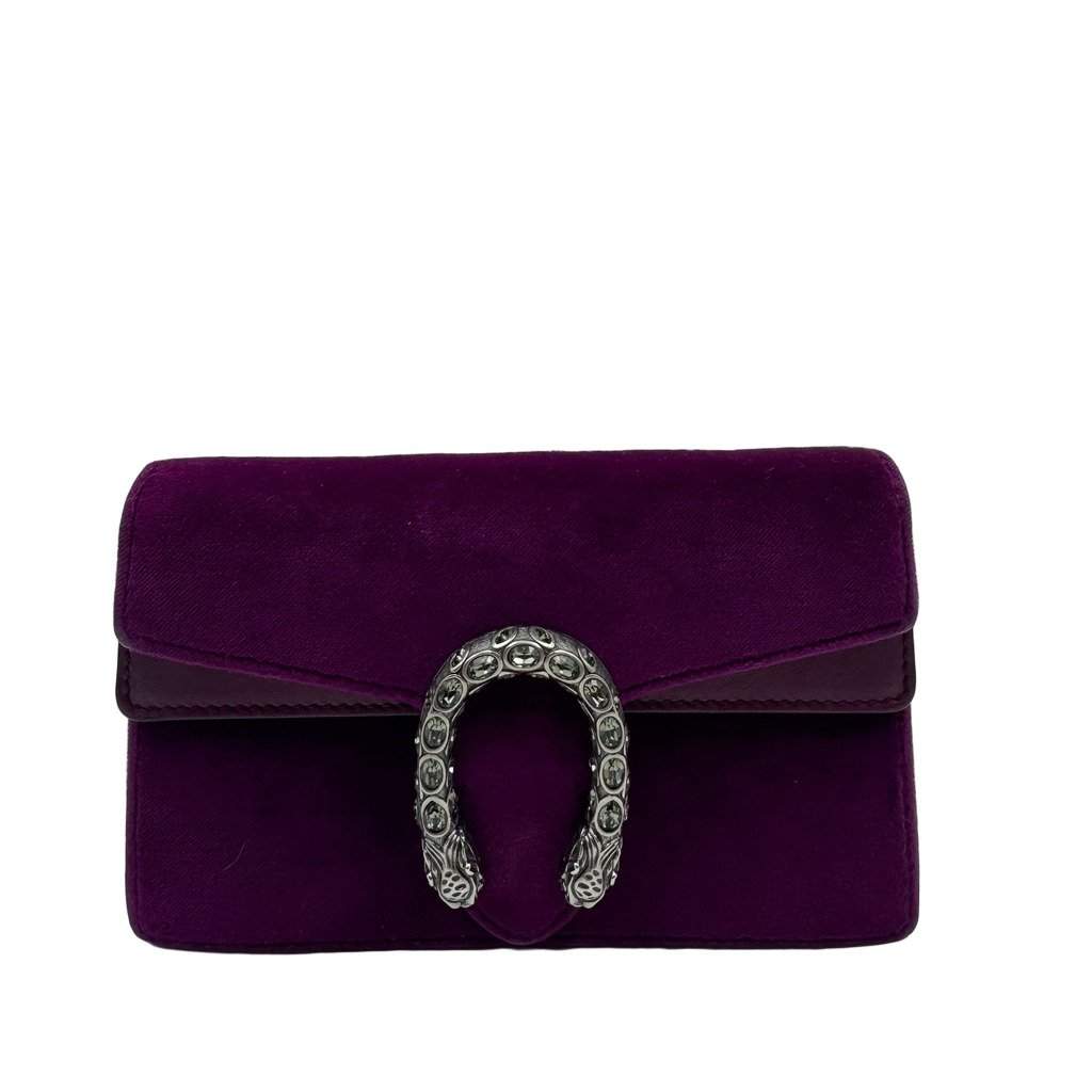 Gucci Dionysus Purple Leather Fair - Front View