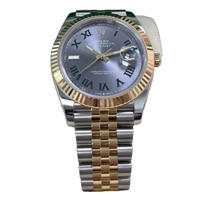 Rolex Datejust 41 Gold Never worn - Front View