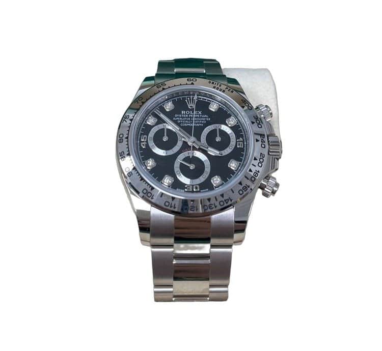 Rolex Daytona 40mm Silver Never worn - Front View