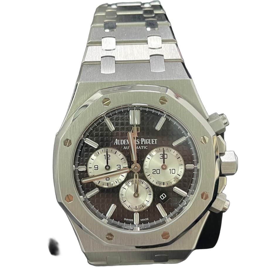 Audemars Piguet Royal Oak Selfwinding Chronograph 41mm Black Never worn - Front View