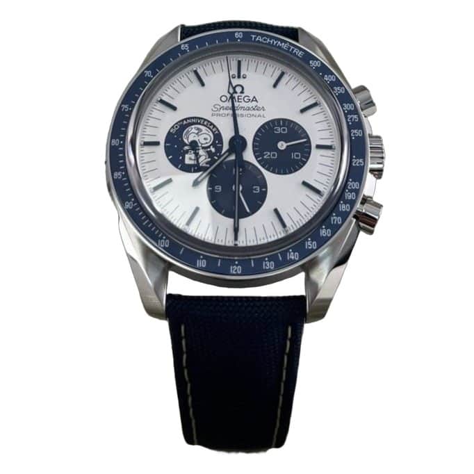 Omega Speedmaster 42mm Silver Never worn - Front View