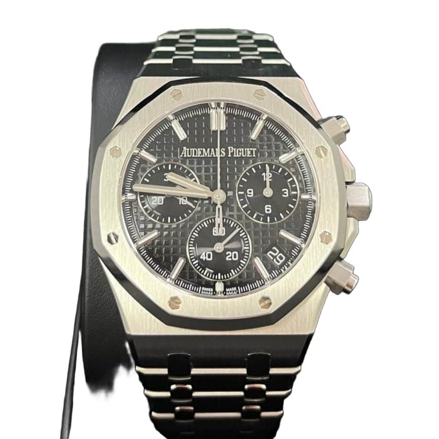 Audemars Piguet Royal Oak Selfwinding Chronograph 41mm Black Never worn - Front View