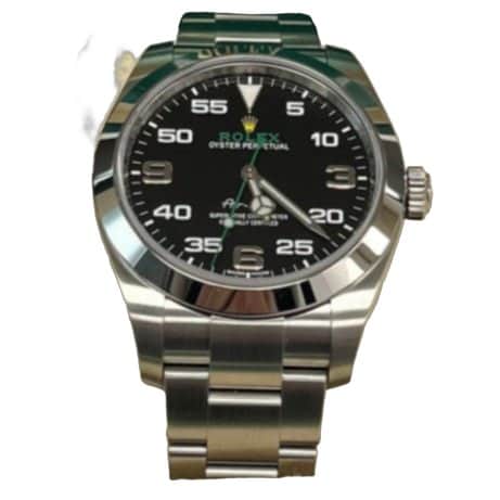 Rolex Air King Black Dial 116900 40mm Black Never worn - Front View