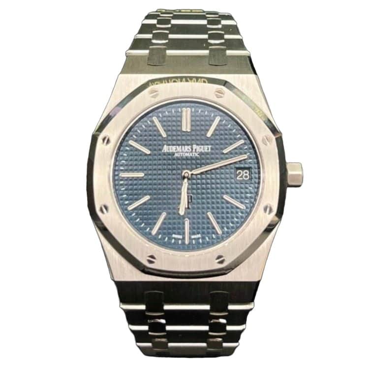 Audemars Piguet Royal Oak 39mm Blue Never worn - Front View