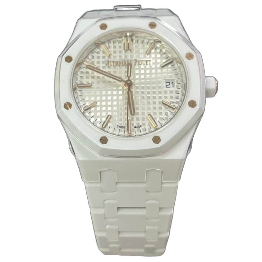 Audemars Piguet Royal Oak Selfwinding 34mm White Never worn - Front View