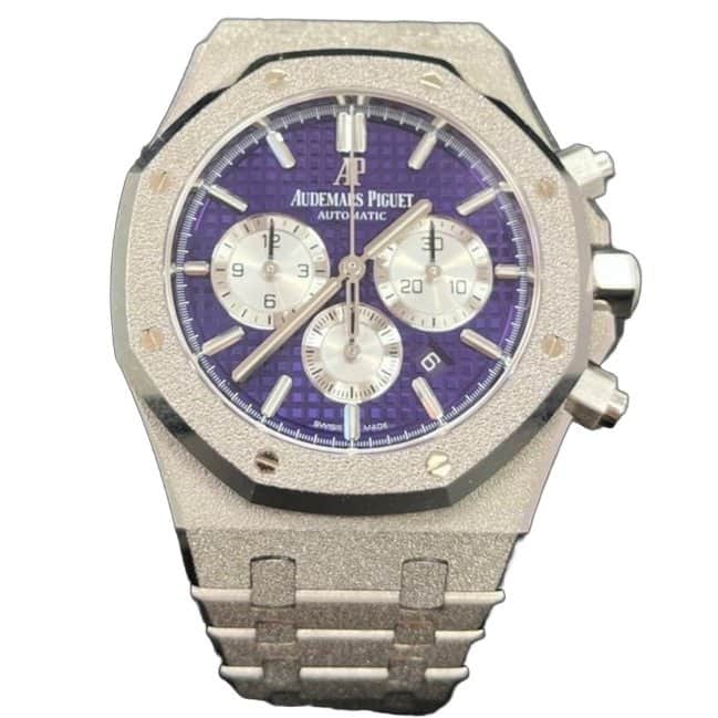 Audemars Piguet Royal Oak Selfwinding Chronograph 41mm White Never worn - Front View