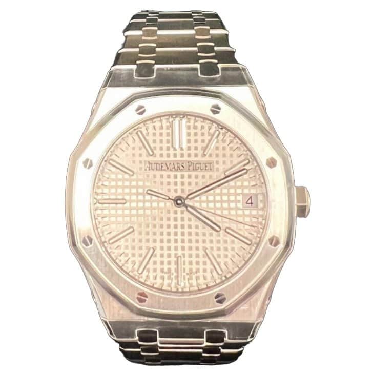 Audemars Piguet ROYAL OAK SELFWINDING 41mm White Never worn - Front View