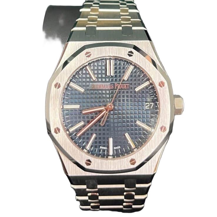 Audemars Piguet Royal Oak 41mm Blue Never worn - Front View