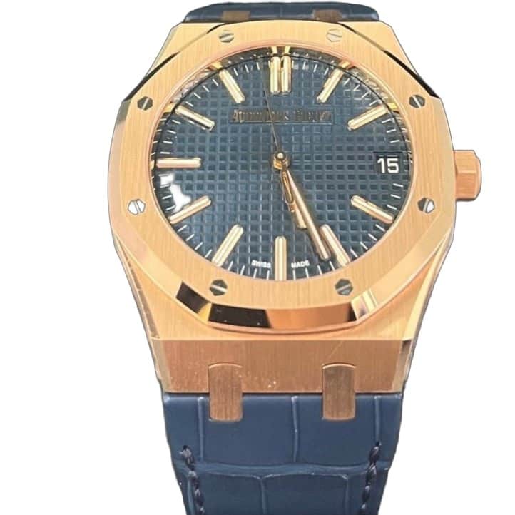 Audemars Piguet Royal Oak 41mm Pink Never worn - Front View