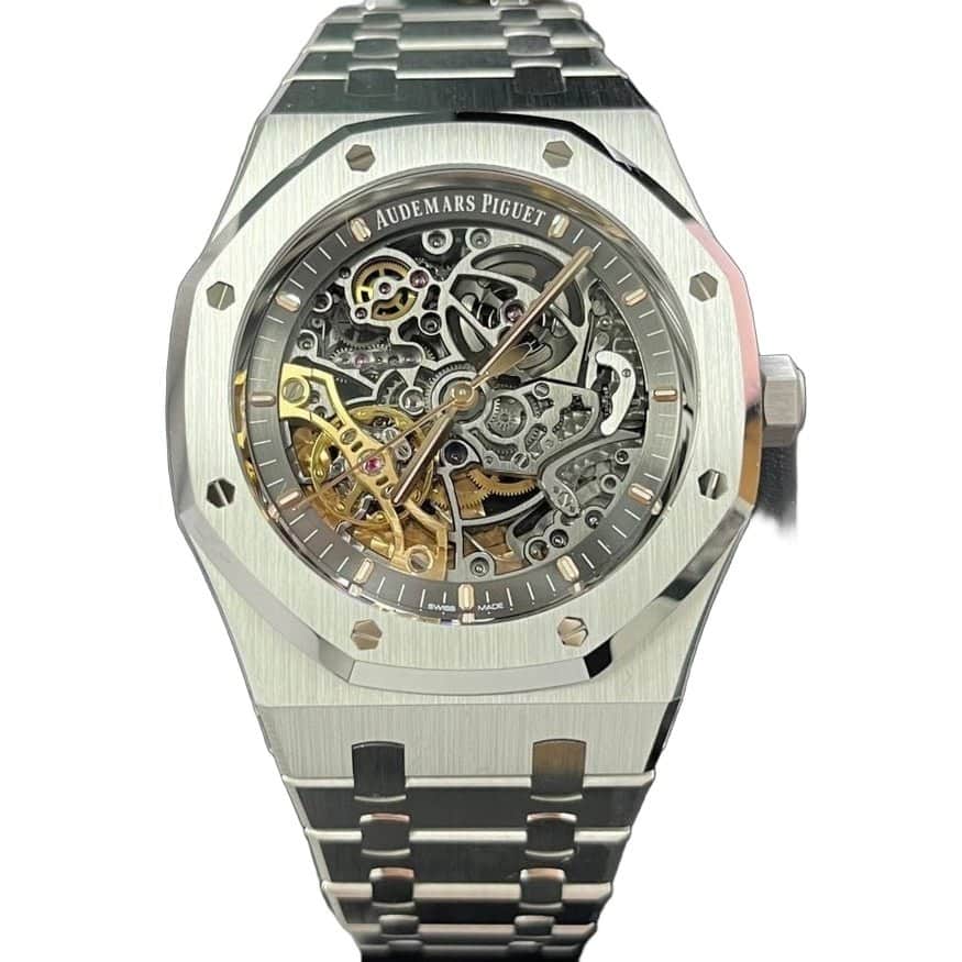 Audemars Piguet Royal Oak Double Balance Wheel Openwork 41mm MultiColor Never worn - Front View