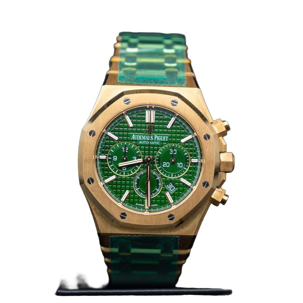 Audemars Piguet 41 mm Royal Oak Selfwinding Chronograph (Reference # 26331BA.OO.1220BA.02) MultiColor Never worn - Front View