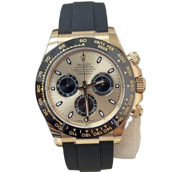 Rolex Daytona 40mm Black Never worn - Front View
