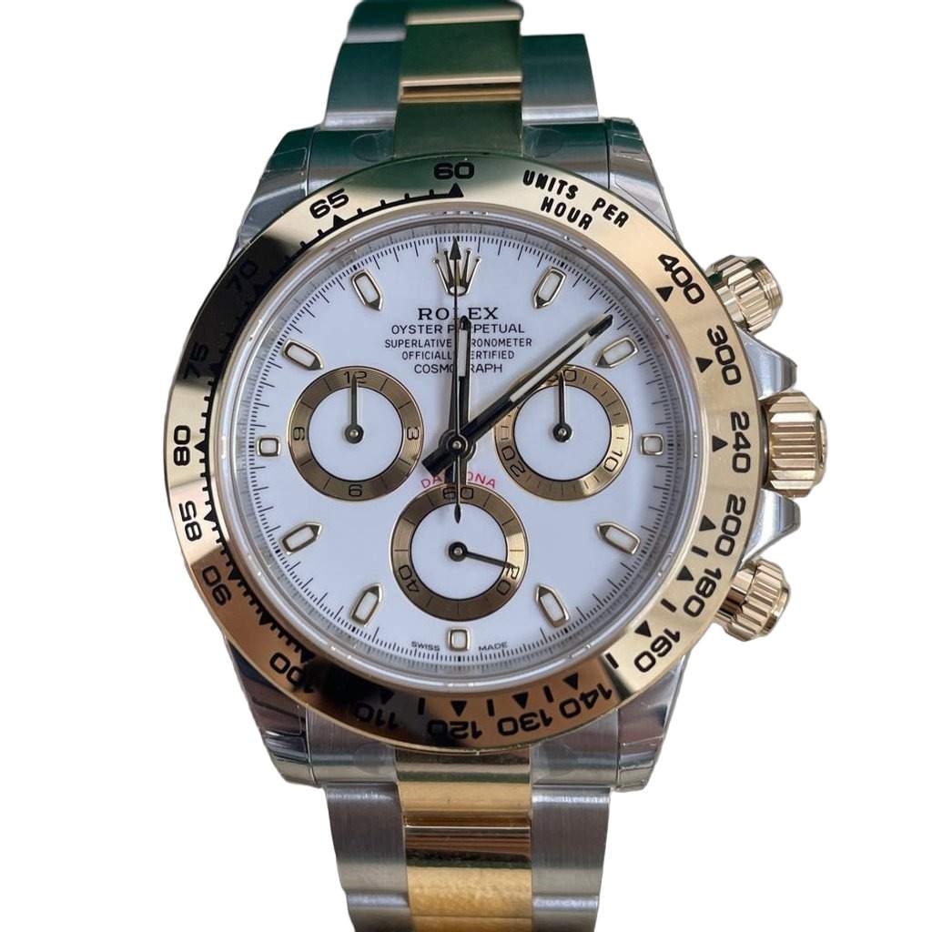 Rolex Daytona 40mm White Never worn - Front View
