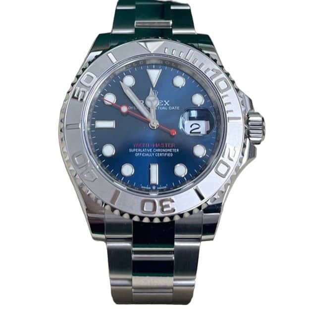 Rolex Yacht-Master 40mm Blue Never worn - Front View