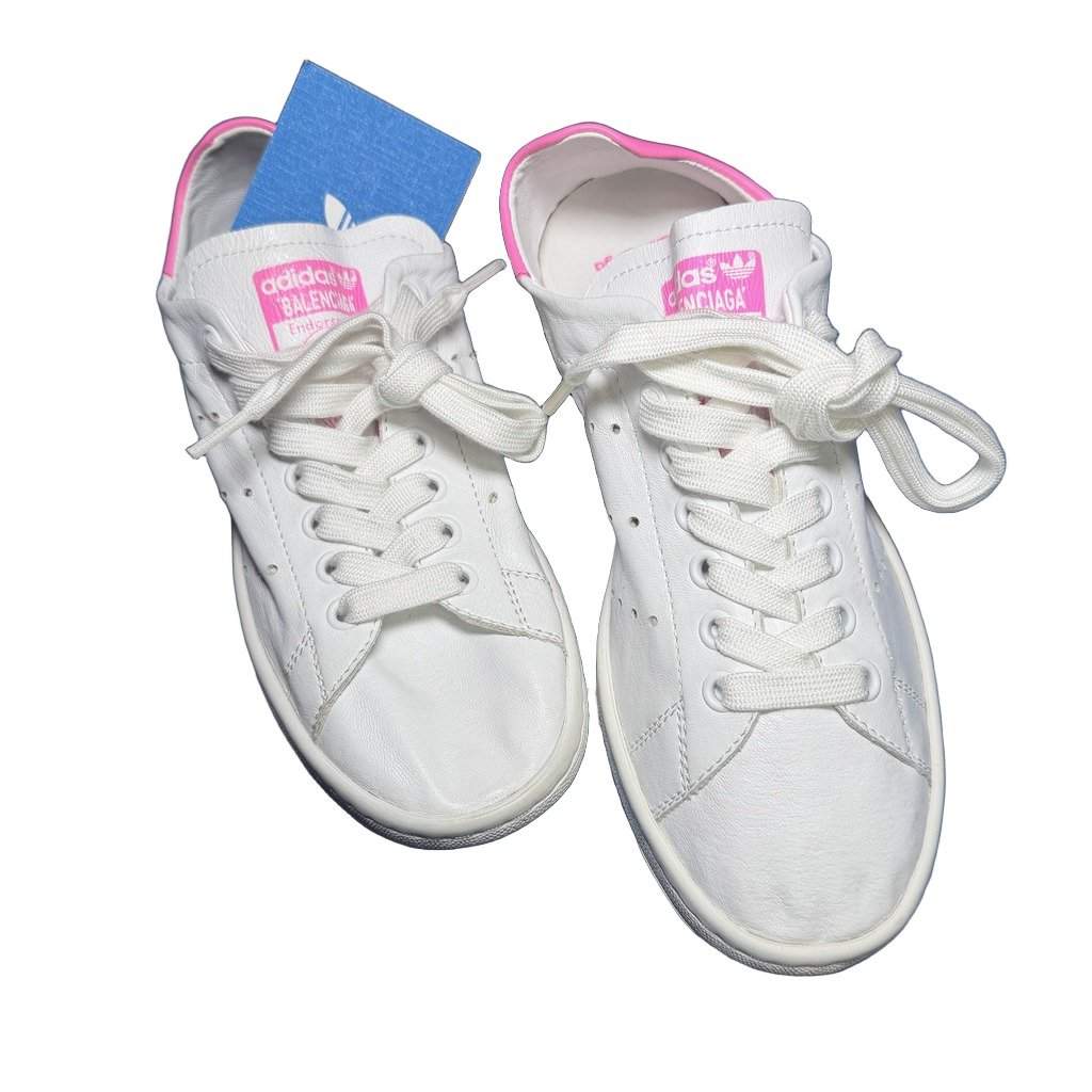 Balenciaga Balenciaga X Adidas White Leather Never worn, with tag - Front View