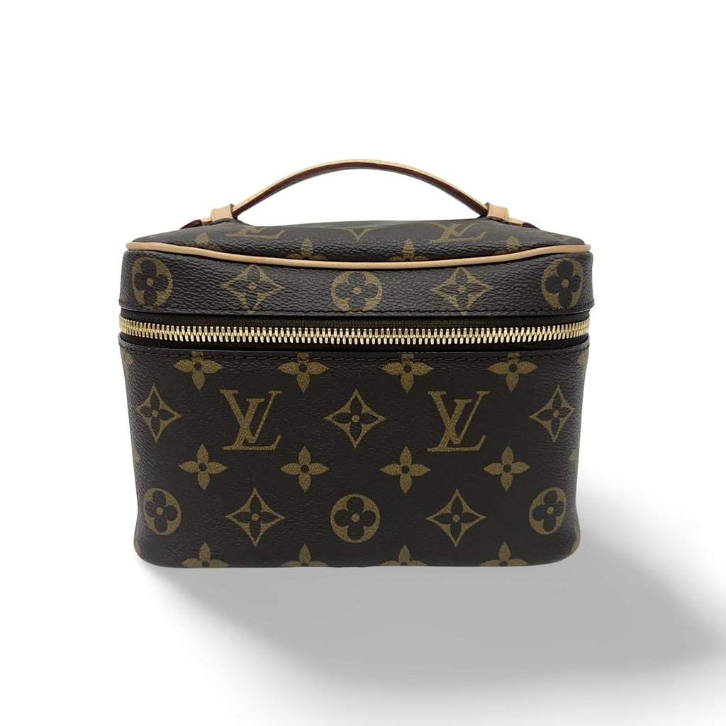 Louis Vuitton Nice Nano Brown Canvas Very good - Front View