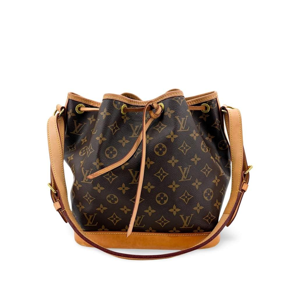 Louis Vuitton Monogram Noée Beige Canvas Good - Front View