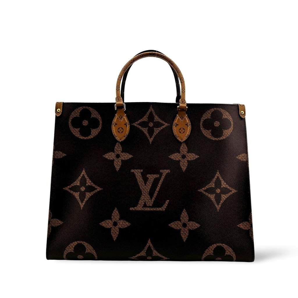 Louis Vuitton Onthego GM Monogram Brown Canvas Very good - Front View