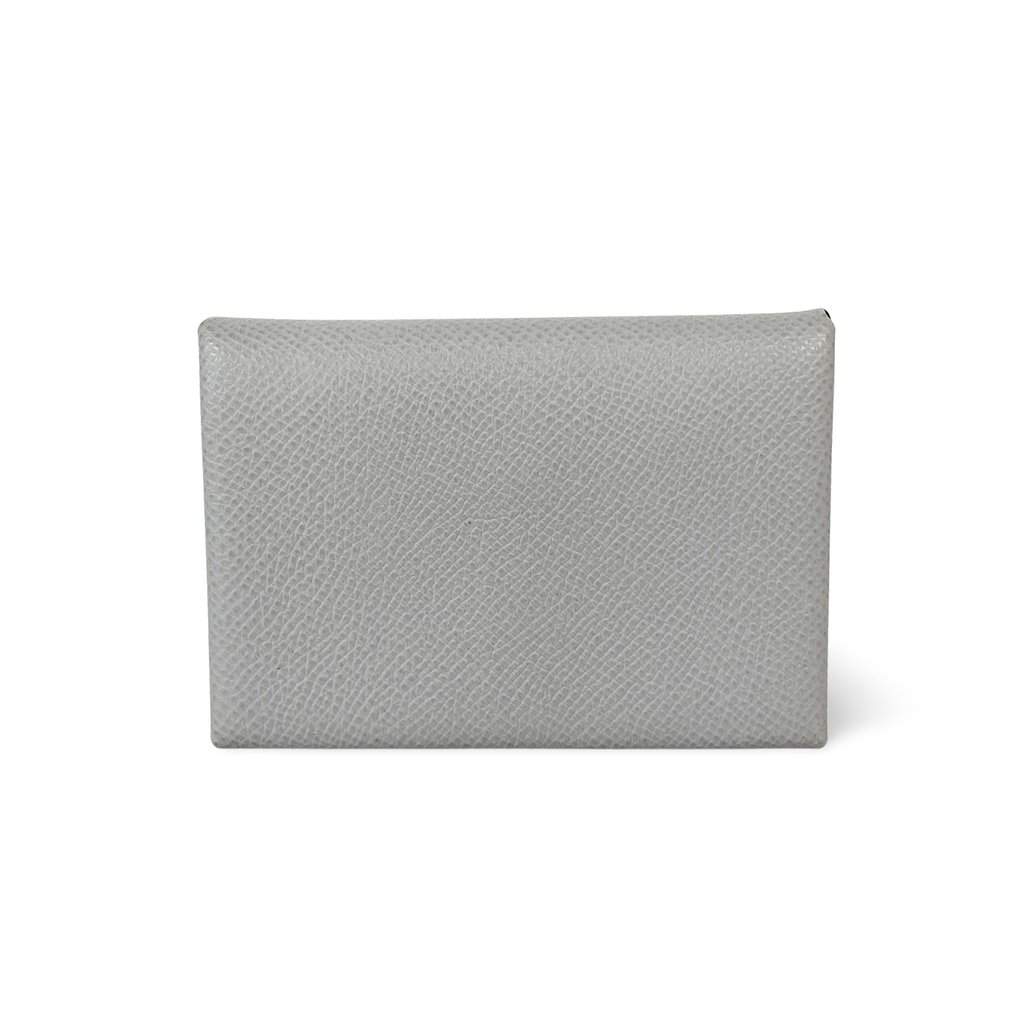 Hermès Calvi Cardholder Appsong Greece Muet MultiColor Leather Good - Front View