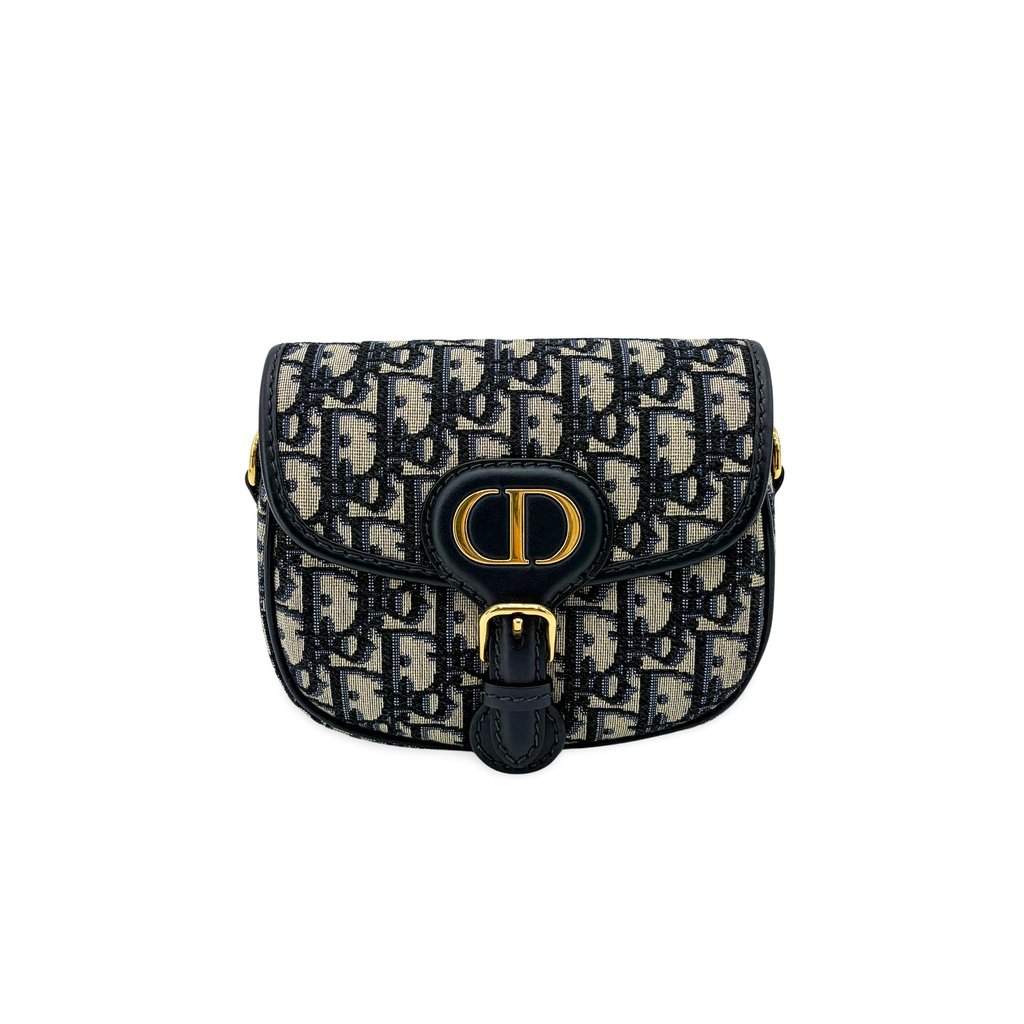 Dior Micro Barbie Bag Blue Oblique MultiColor Jacquard Very good - Front View