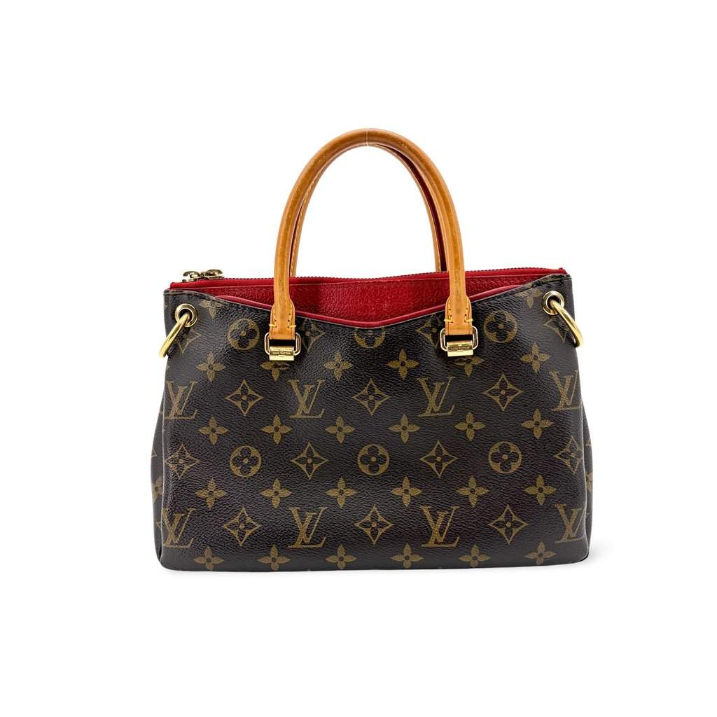 Louis Vuitton Pallas BB Monogram Ceris Brown Canvas Good - Front View